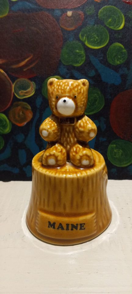 Maine Bear Souvenir Bell
