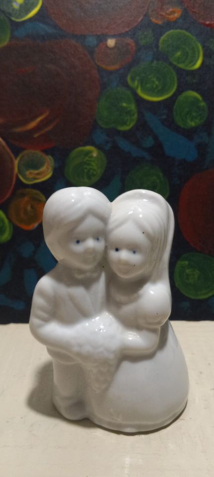 Blue Eyes Bride and Groom Bell