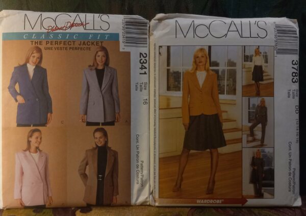 Pattern Jackets, Top, Pants and Skirt