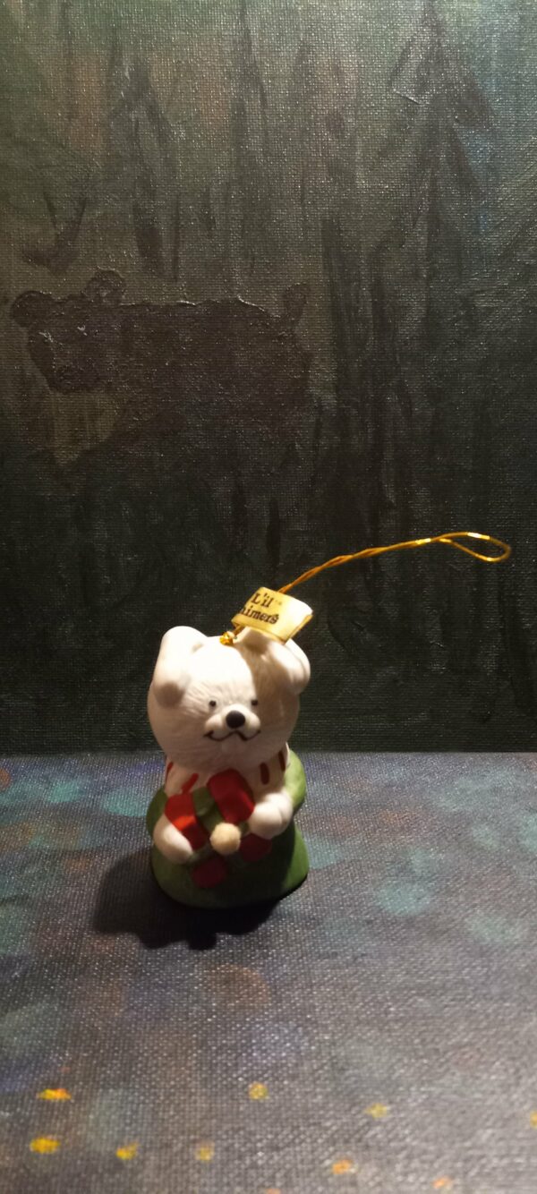 Bunny Holding Gift Bell