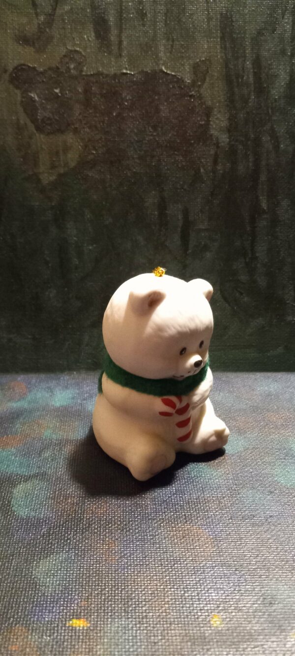 Polar Bear with CandyCane Bell - Image 4