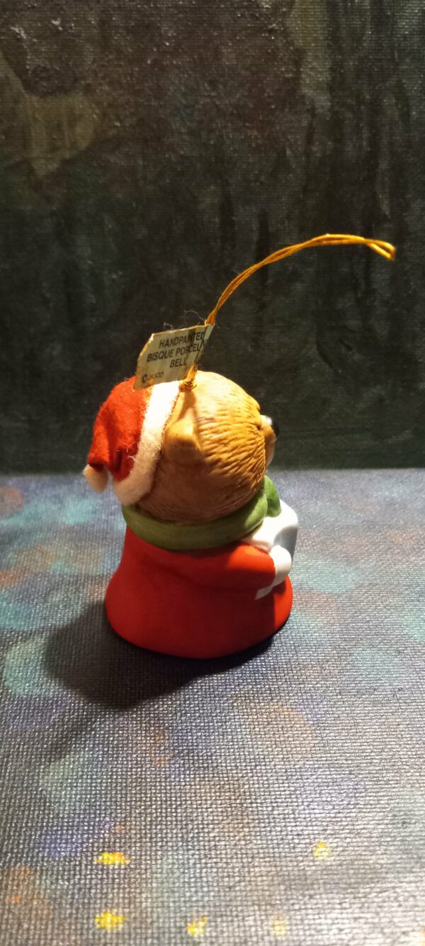 Beaver Christmas Caroling Bell - Image 2
