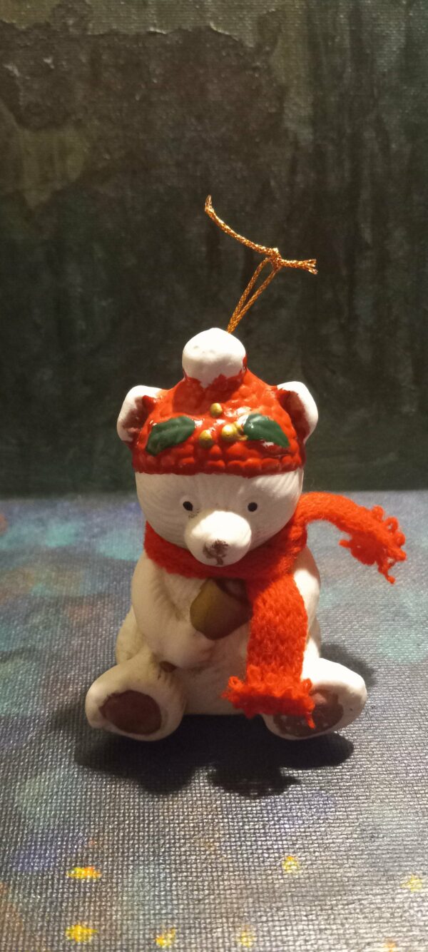 PolarBear with Bell&Scarf Bell