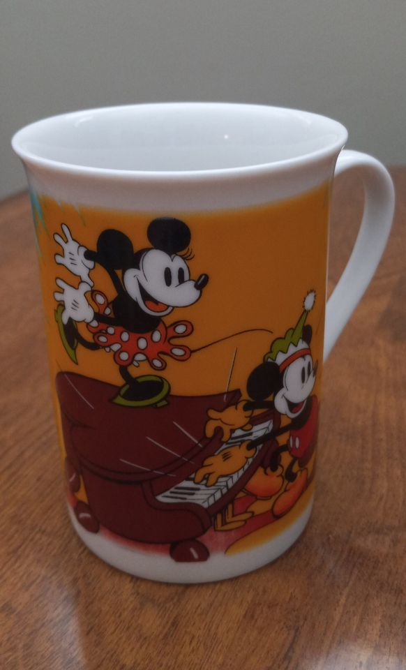 Minnie & Mickey Piano Mug