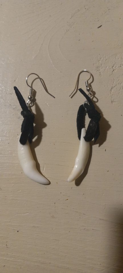 Coyote Tooth Earrings